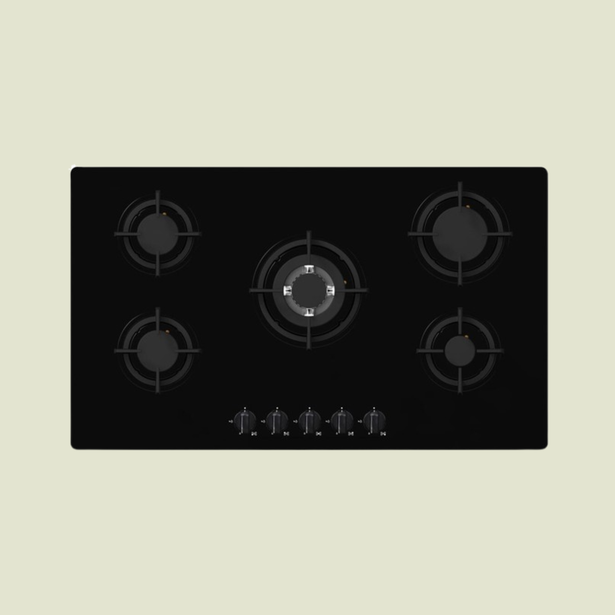 Glass Hob 5 Burner (EGH-5B)