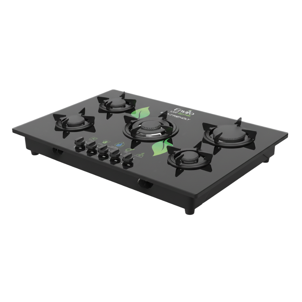 Glass Hob 5 Burner (EGH-5B)