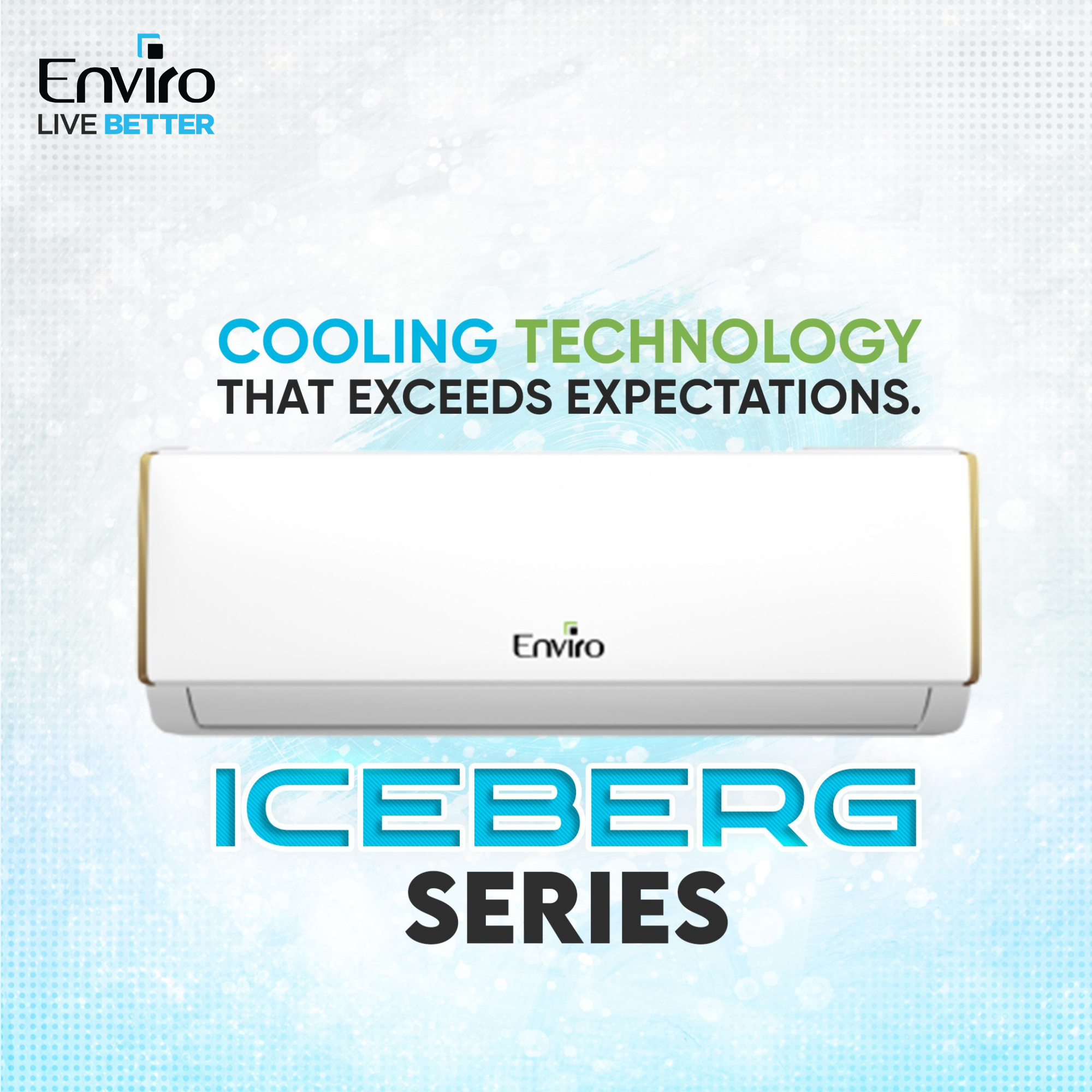 Enviro Iceberg 1.5 Ton DC Inverter AC – Smart Cooling & Heating for Pakistani Homes
