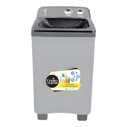 Enviro 12kg Single Tub Washing Machine | Built-in Sink & Double Layer Body | EWM 1220-SW