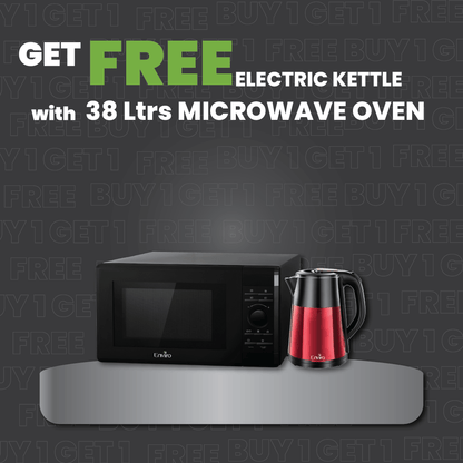 Buy Microwave Oven and Get Free Electric Kettle