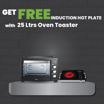 Buy 25L Oven Toaster and Get Free Enviro Hot Plate