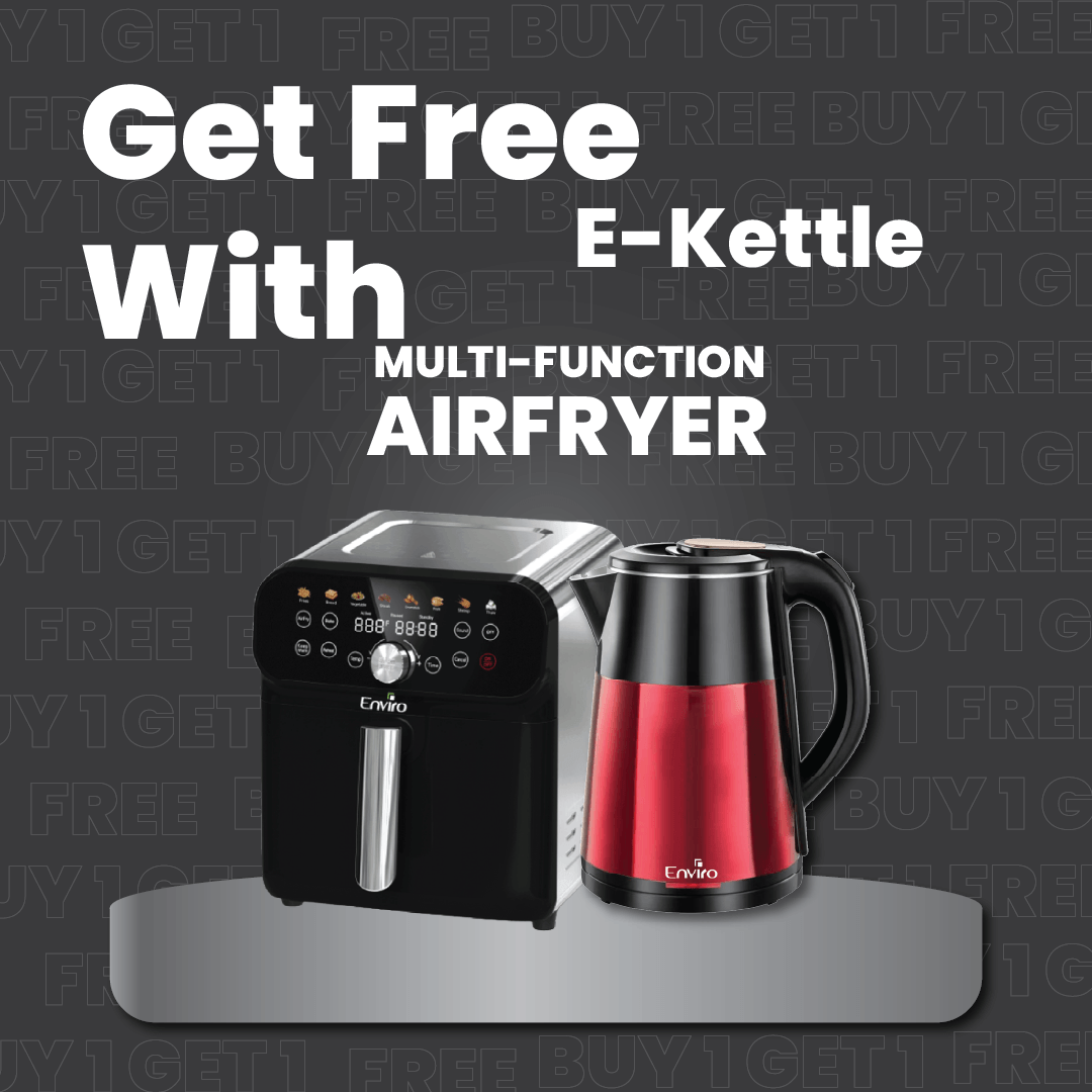 Buy an Air Fryer and Get Electric Kettle Free