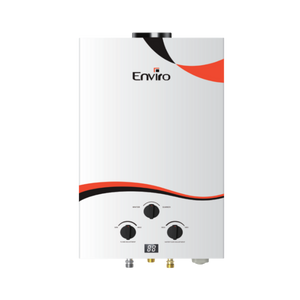 Enviro 8L Instant Gas Geyser | LPG | Dual Ignition & Copper Exchanger | EGWH-800